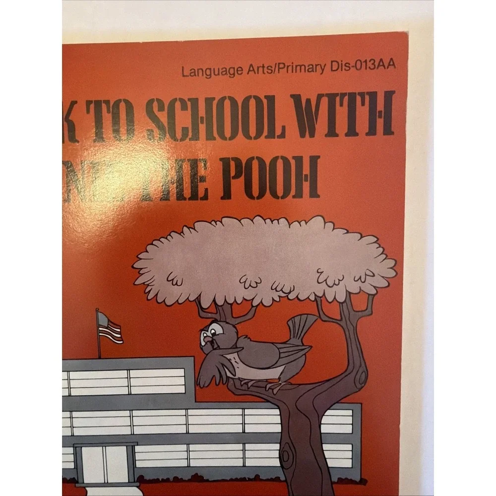 Disney School House Back To School With Winnie The Pooh Language Arts Dis 013AA